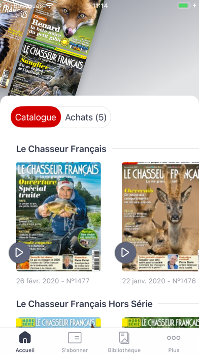 Screenshot #1 pour Le Chasseur Français Magazine