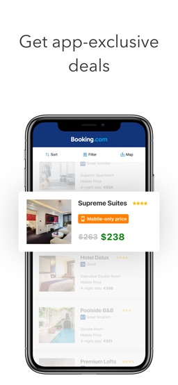 Booking.com: Hotels & Travel app screenshot