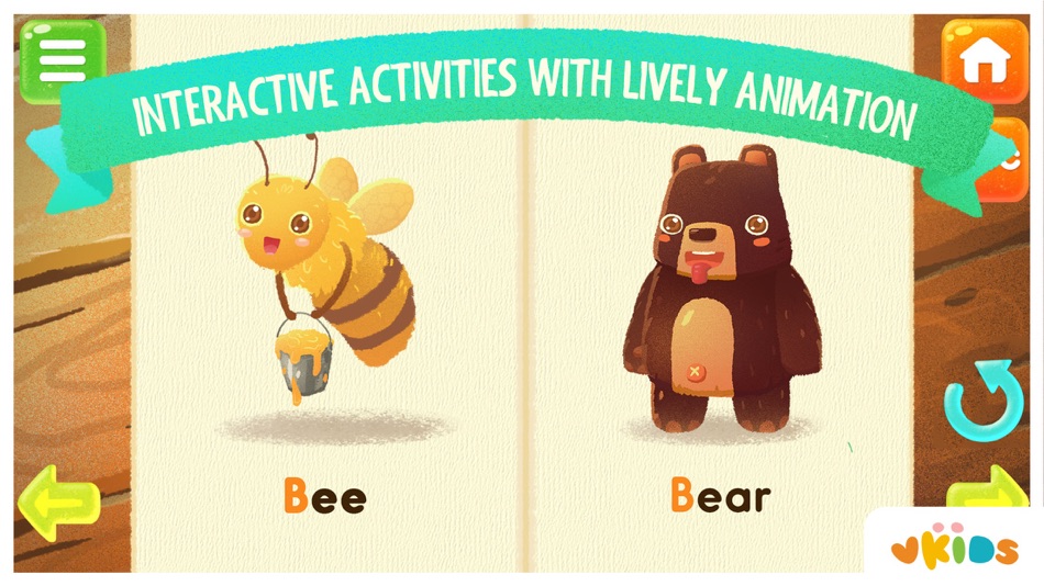 #2. Vkids Alphabet: ABC Learning (iOS) 由: VKIDS VIETNAM LIMITED COMPANY