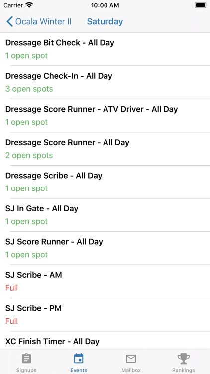 Eventing Volunteers screenshot-4