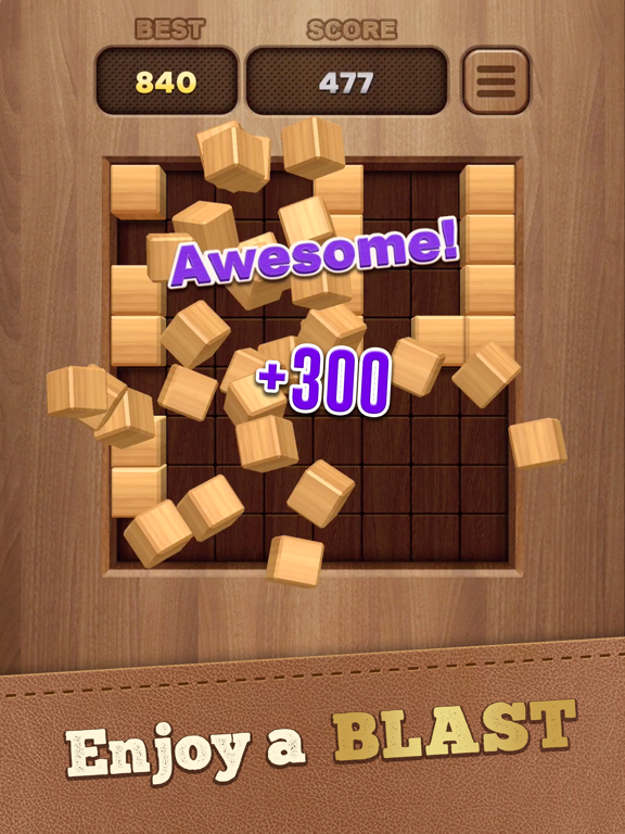 Screenshot #6 pour Woody Cube 3D Block Puzzle