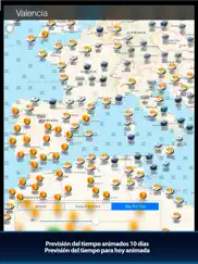 mapa del tiempo ipad capturas de pantalla 3