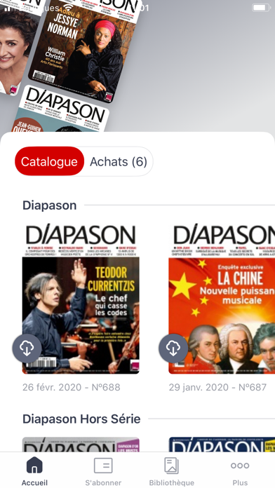 Diapason Magazine Screenshot