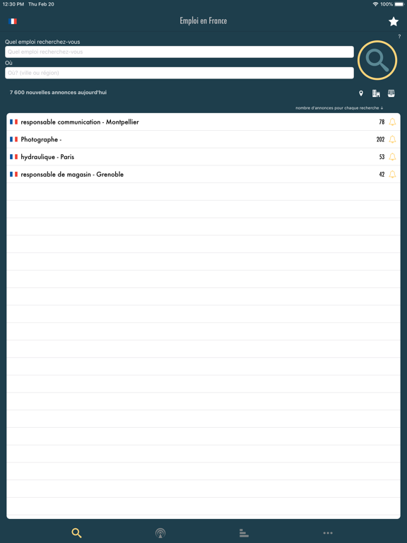 Screenshot #4 pour Recherche emploi - TapJobs