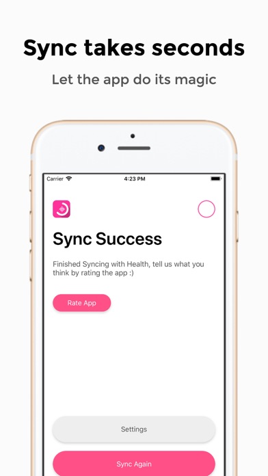 Health Sync for Fitbit screenshot1