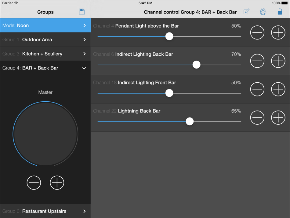 #3. Light Control (iOS) 由: Mangelberger Elektrotechnik GmbH