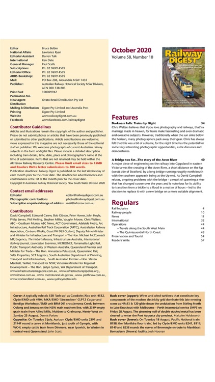 Railway Digest Magazine