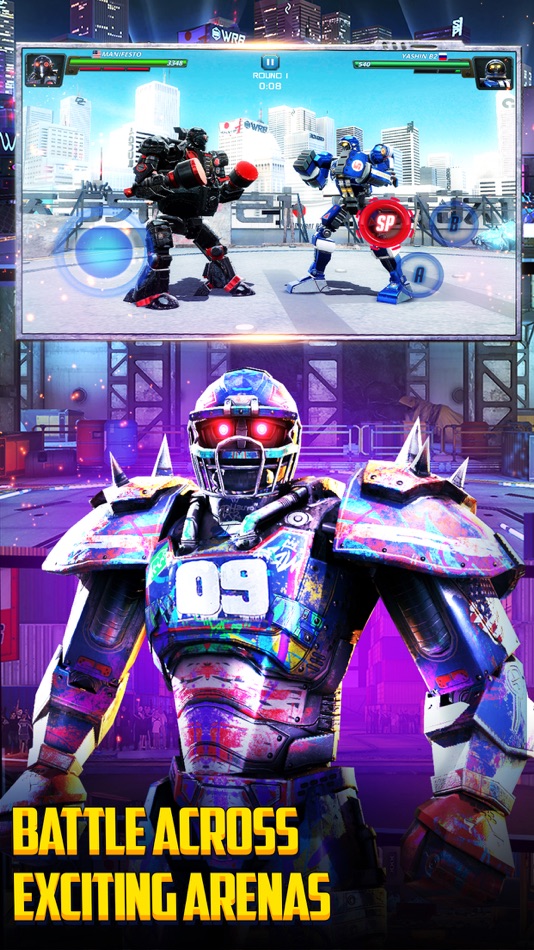 #2. World Robot Boxing 2 (iOS) 来自: Reliance Games