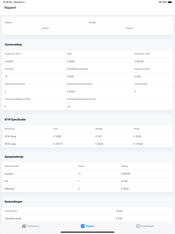 Screenshot #6 pour Dashboard