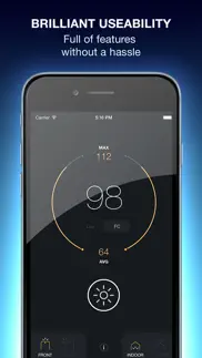 lux light meter pro iphone screenshot 2