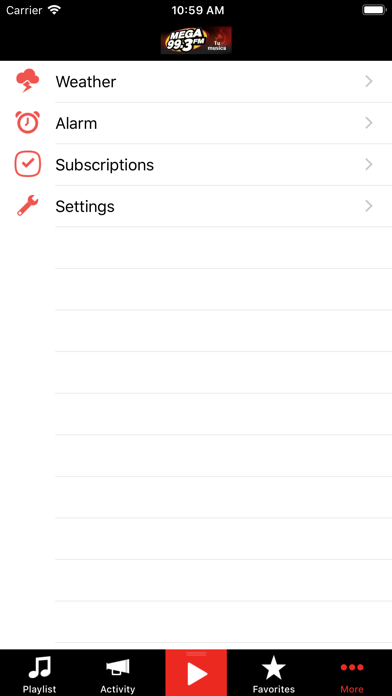 How to cancel & delete Mega 99.3 from iphone & ipad 2