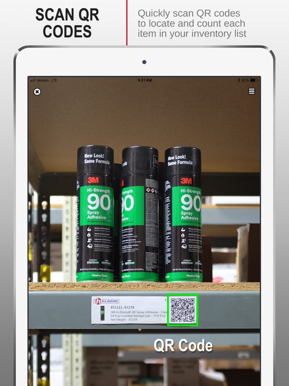 RSHughes Inventory Management iPad screenshot 4 - Shopping app