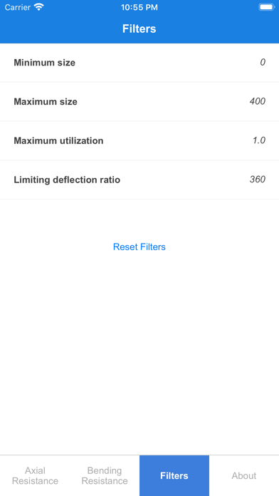 Celsius® hollow section design Screenshot