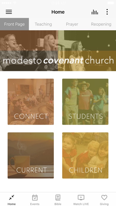 Modesto Covenant Church Screenshot