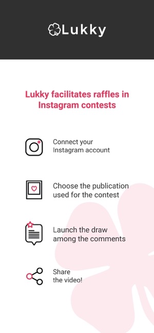 Lukky Tirage Au Sort Insta Dans L App Store