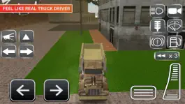 Game screenshot Ex Military Truck Driving hack