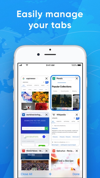 AU Surf — Internet Search