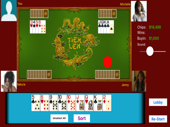 Screenshot #5 pour Tien Len (Vietnamese Poker)