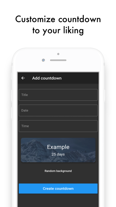 Days until - countdown app screenshot 3