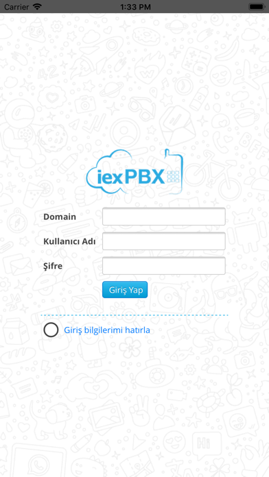 iexPbx screenshot 2