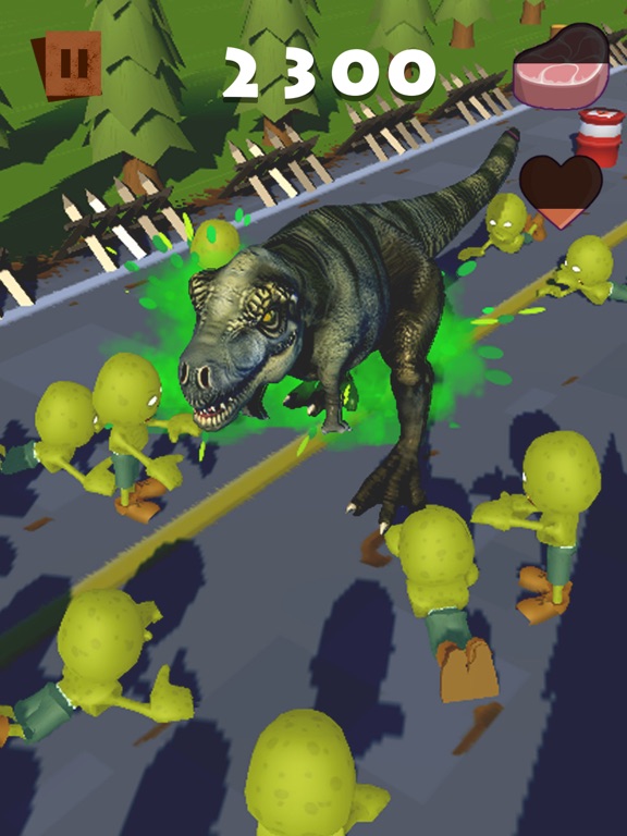 Screenshot #5 pour Dinosaur VS Zombie