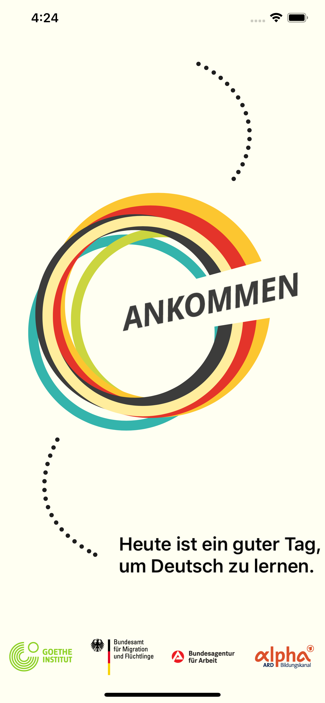 Ankommen