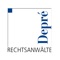Die Depré RECHTSANWALTS AG ist eine überregional tätige Kanzlei mit Hauptsitz in Mannheim und Zweigstellen in Frankfurt am Main, Hamburg, Kaiserslautern, Mainz, München, Saarbrücken und Stuttgart mit einem besonderen Schwerpunkt im Sanierungs- und Insolvenzrecht