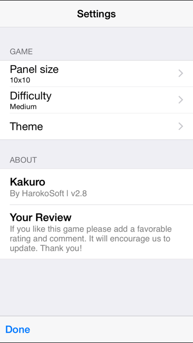 How to cancel & delete Kakuro - Cross sums from iphone & ipad 4