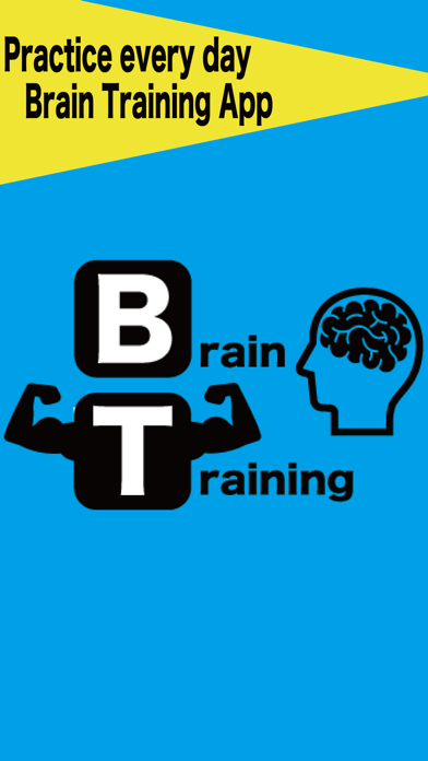 Daily practice Brain Training Screenshot