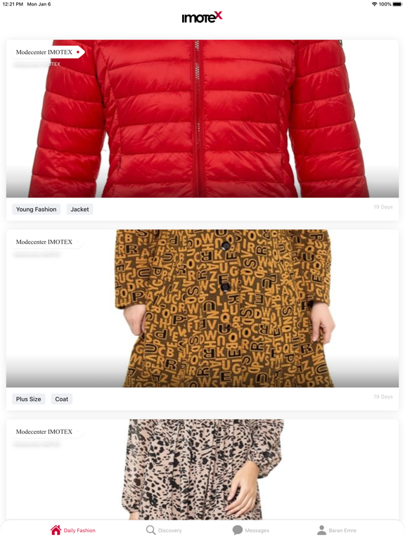 Screenshot #4 pour IMOTEX - Daily Fashion