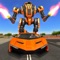 The future machine is here and try this robot car transform game as machine race member