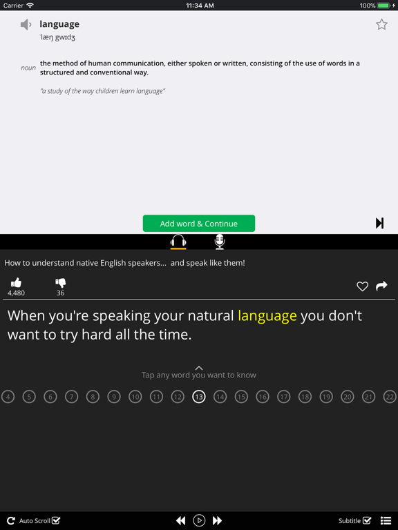 Screenshot #6 pour English Subtitle: Learn Engvid