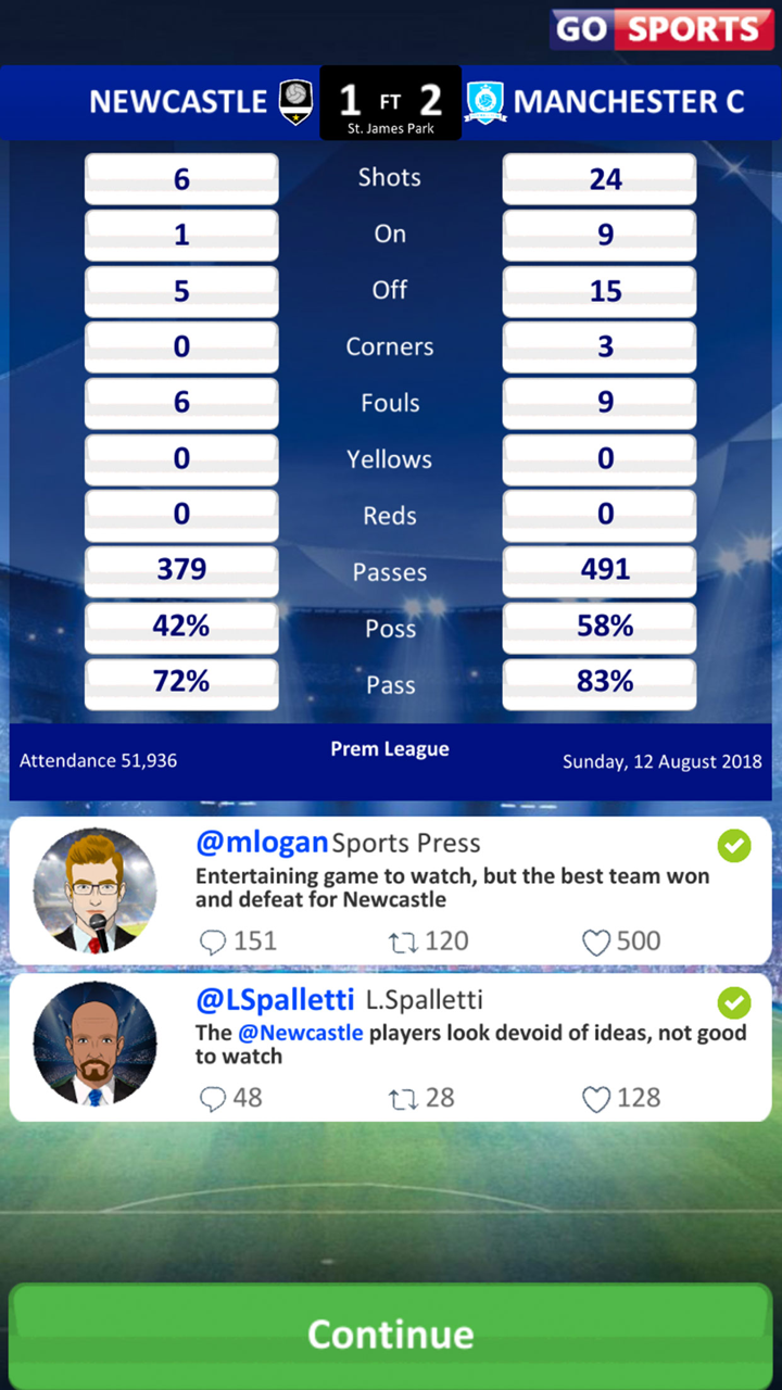 Club Soccer Director 2019 screenshot 9