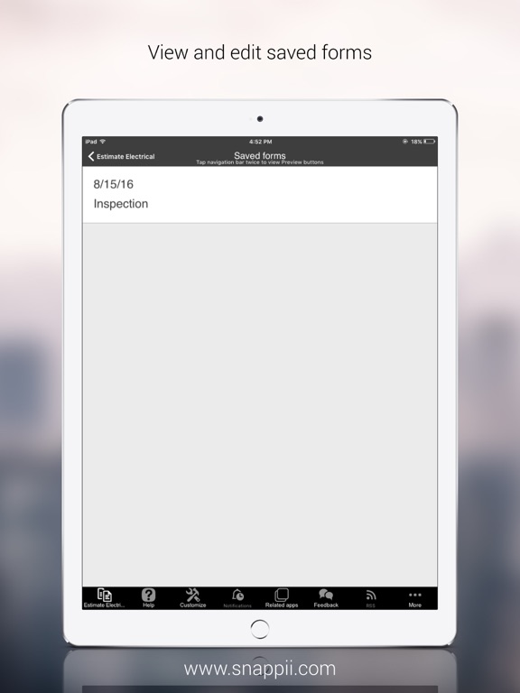 Screenshot #6 pour Estimate Electrical