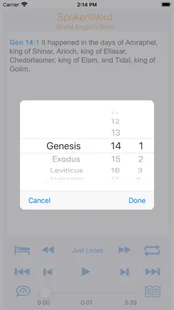 SpokenWord Audio Bible iPhone image 2