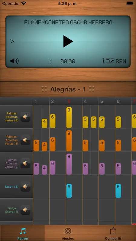 Flamencómetro Oscar Herrero screenshot 1 of 7