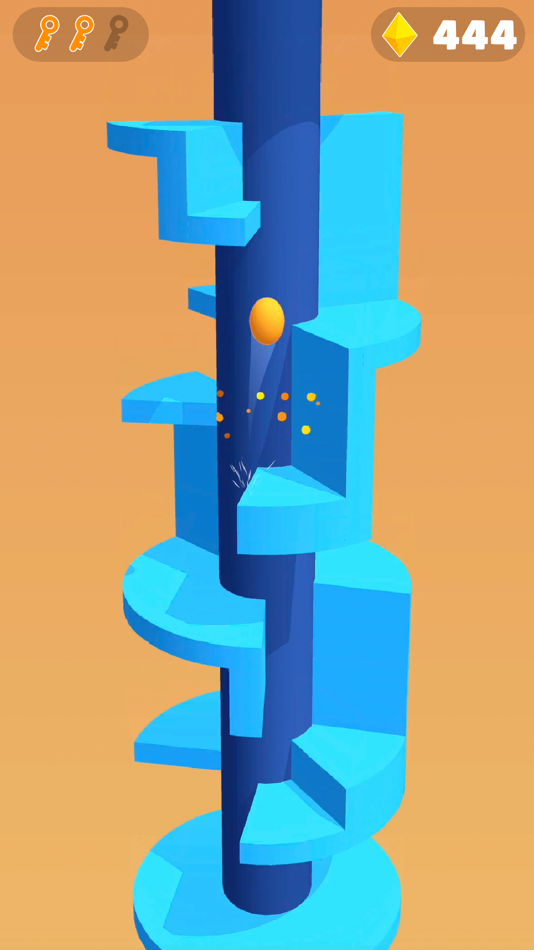 #4. Ball Maze - Helix Jump Games (iOS) Podle: FortyFour Games
