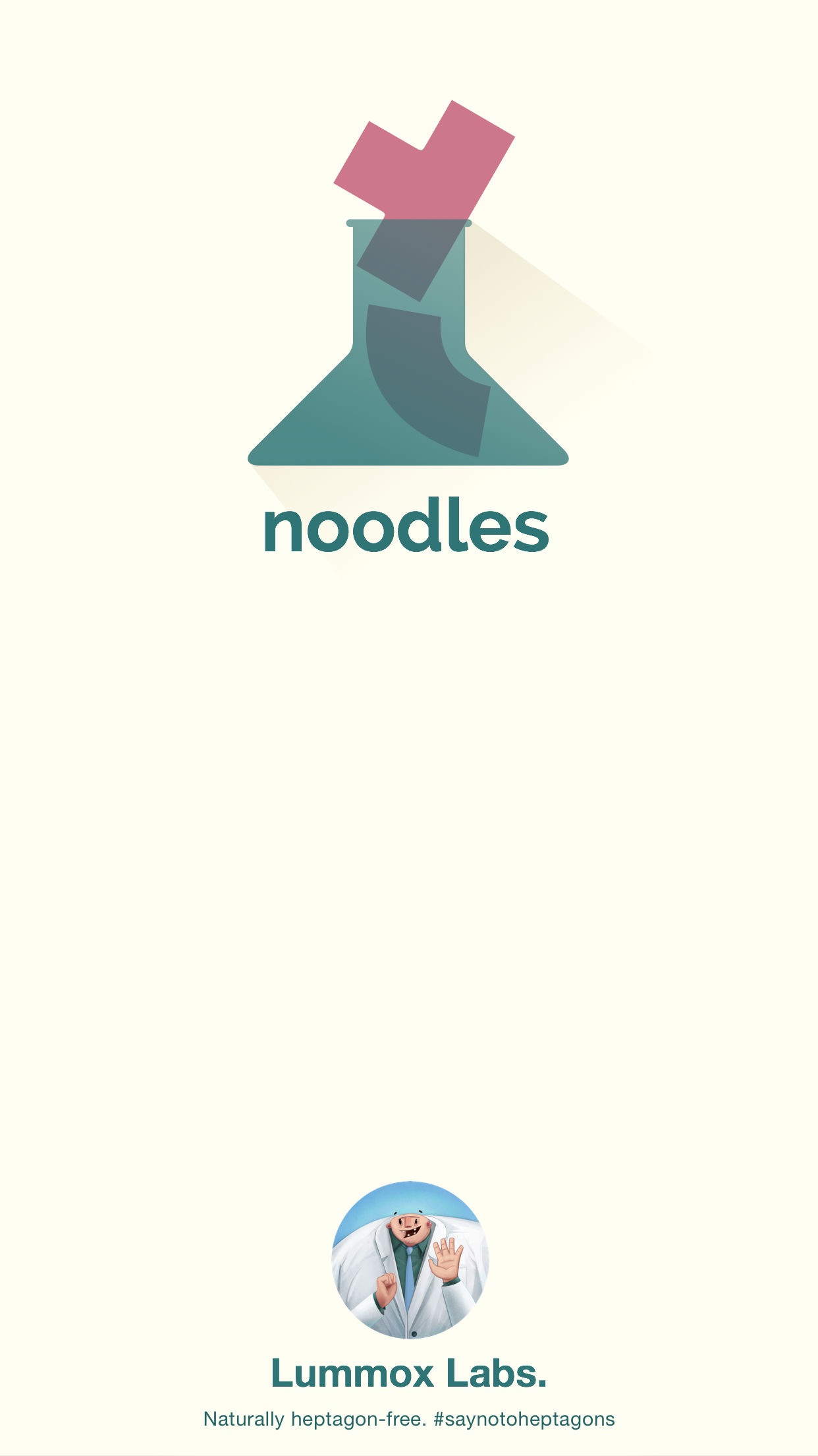 Screenshot do app Noodles!