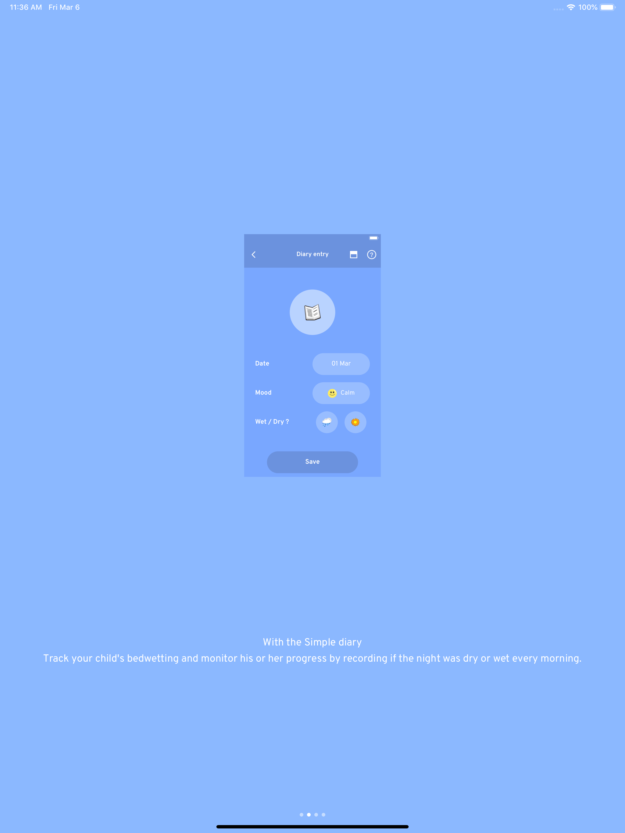 Drydawn Bedwetting Diary
