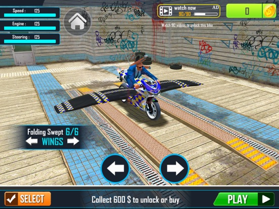 Flying Motorbike Real Sim 3Dのおすすめ画像8