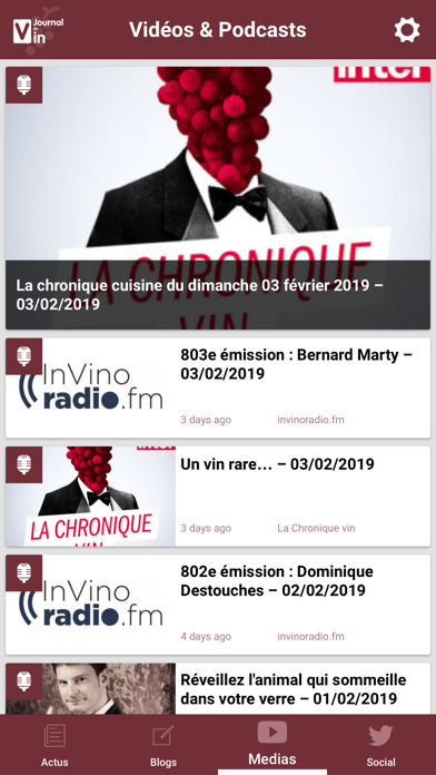 Screenshot #3 pour Journal du vin
