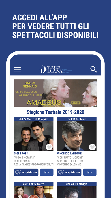 Teatro Diana Napoli Screenshot
