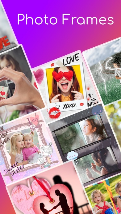 Photo App: Effects,Frames,Gifs Screenshot 3 - AppWisp.com Photo App: Effects,Frames,Gifs Screenshot 3 - AppWisp.com