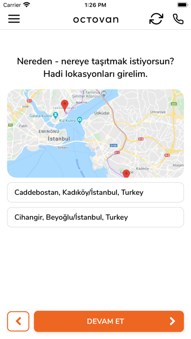 Octovan - Nakliyeci Çağır Screenshot