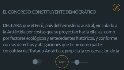 Constitución Política del PerúScreenshot of 5