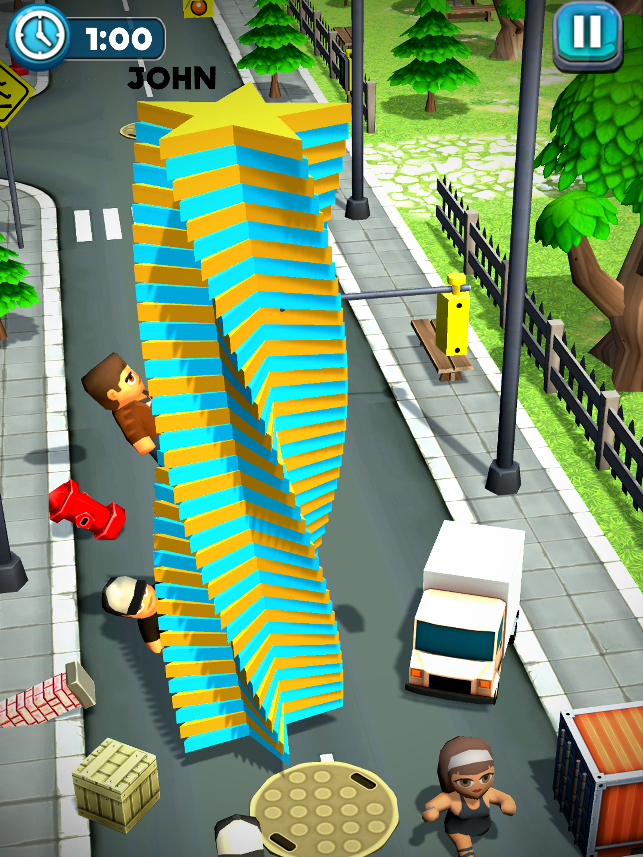 Big Big Stacker Superhero Game screenshot 7