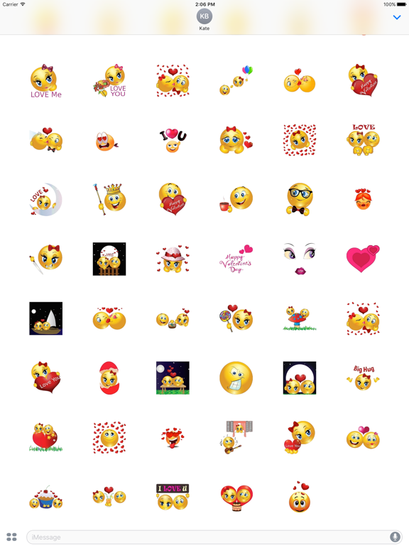 Screenshot #6 pour Flirty Sticker for iMessage