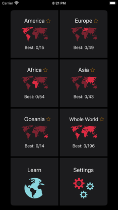 Maps and Countries: Map Quiz screenshot 3