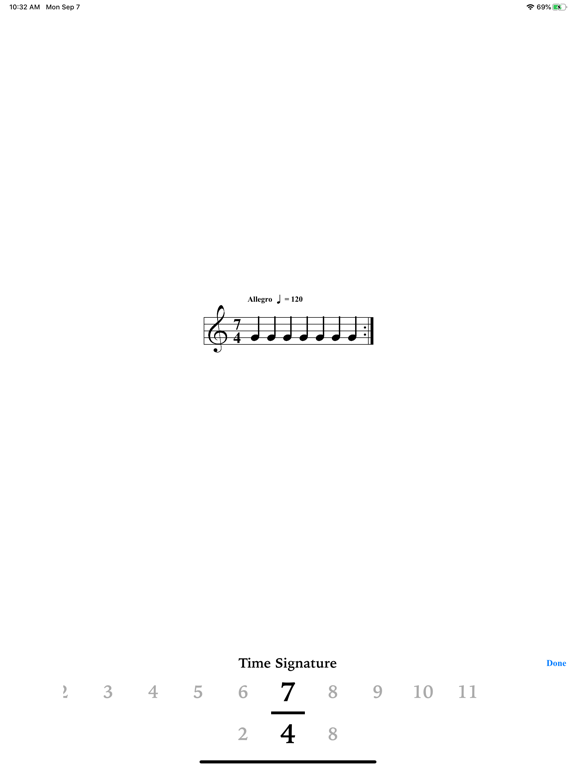 rythmic™ iPad screenshot 2 - Music app