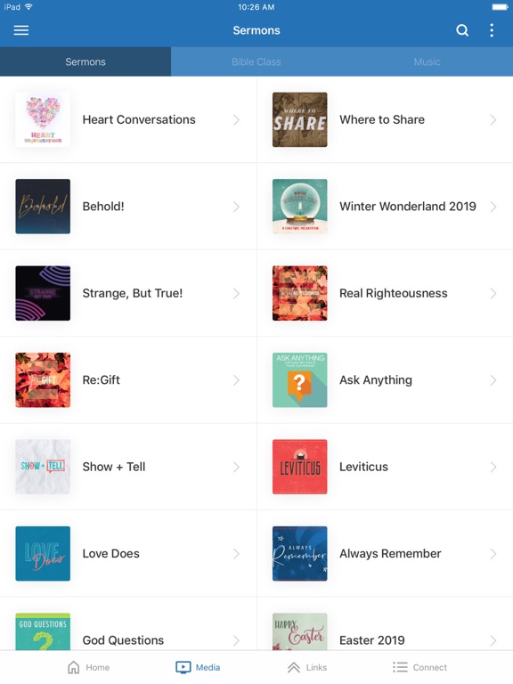 Concordia San Antonio iPad screenshot 2 - Education app
